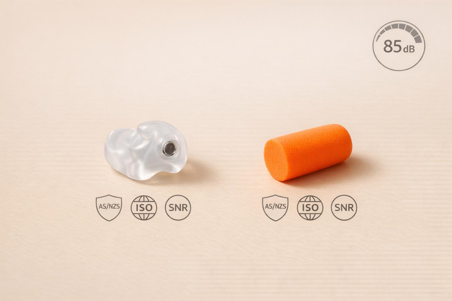 Custom vs Standard Earplugs: Safety Certification Guide