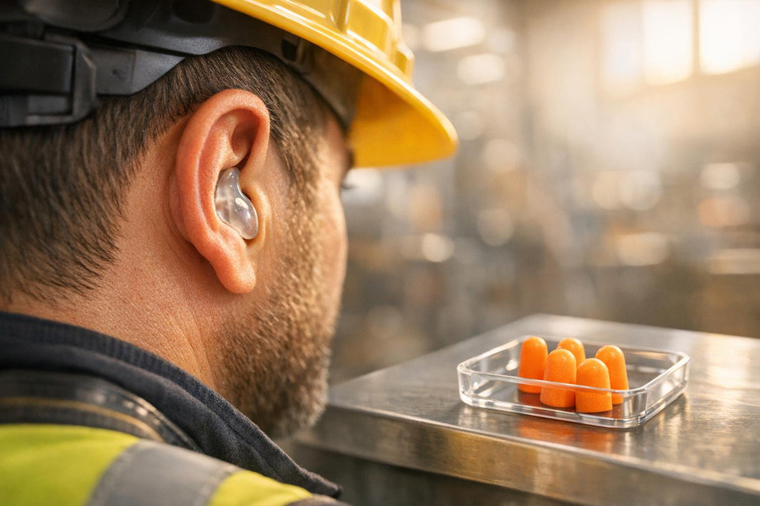 Custom Earplugs vs. Standard: Workplace Noise Control - ACS Custom