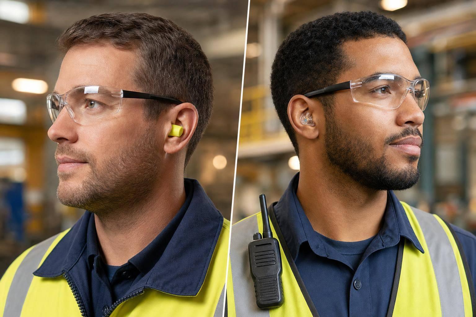 Custom vs Standard Earplugs: Workplace Benefits - ACS Custom