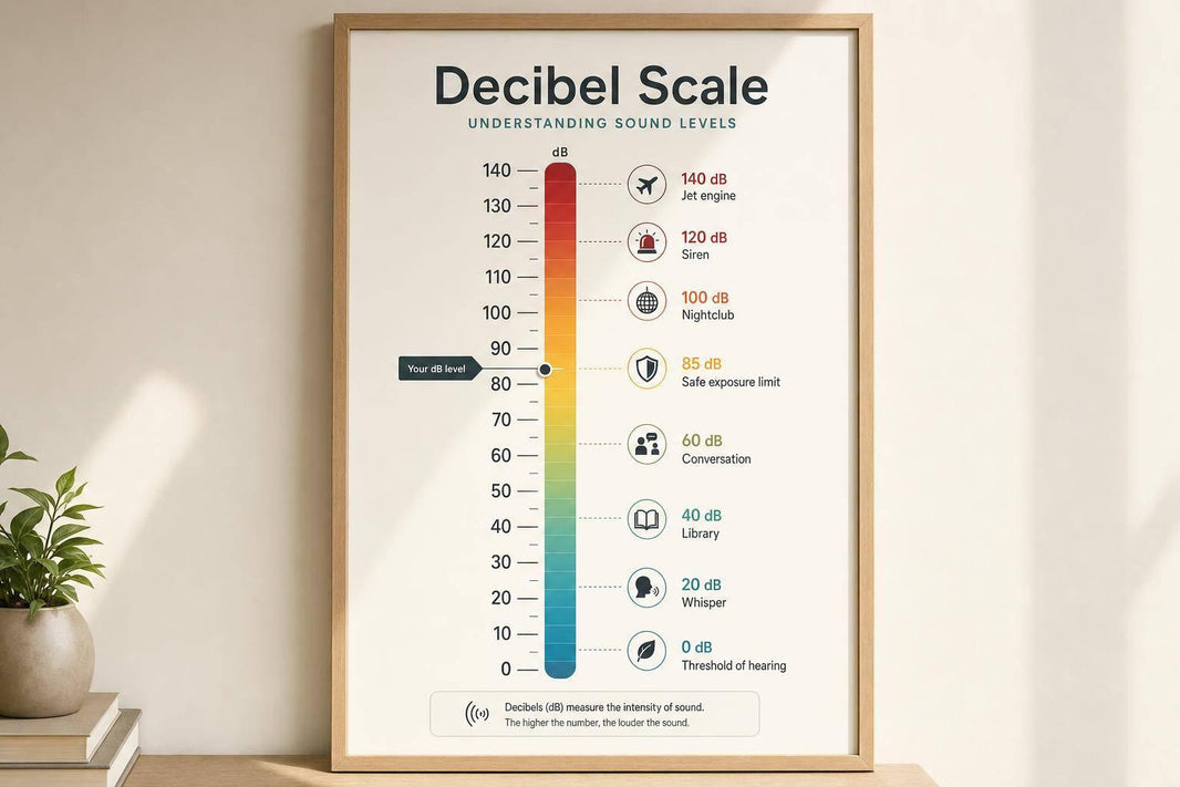 Decibel Scale Chart - ACS Custom