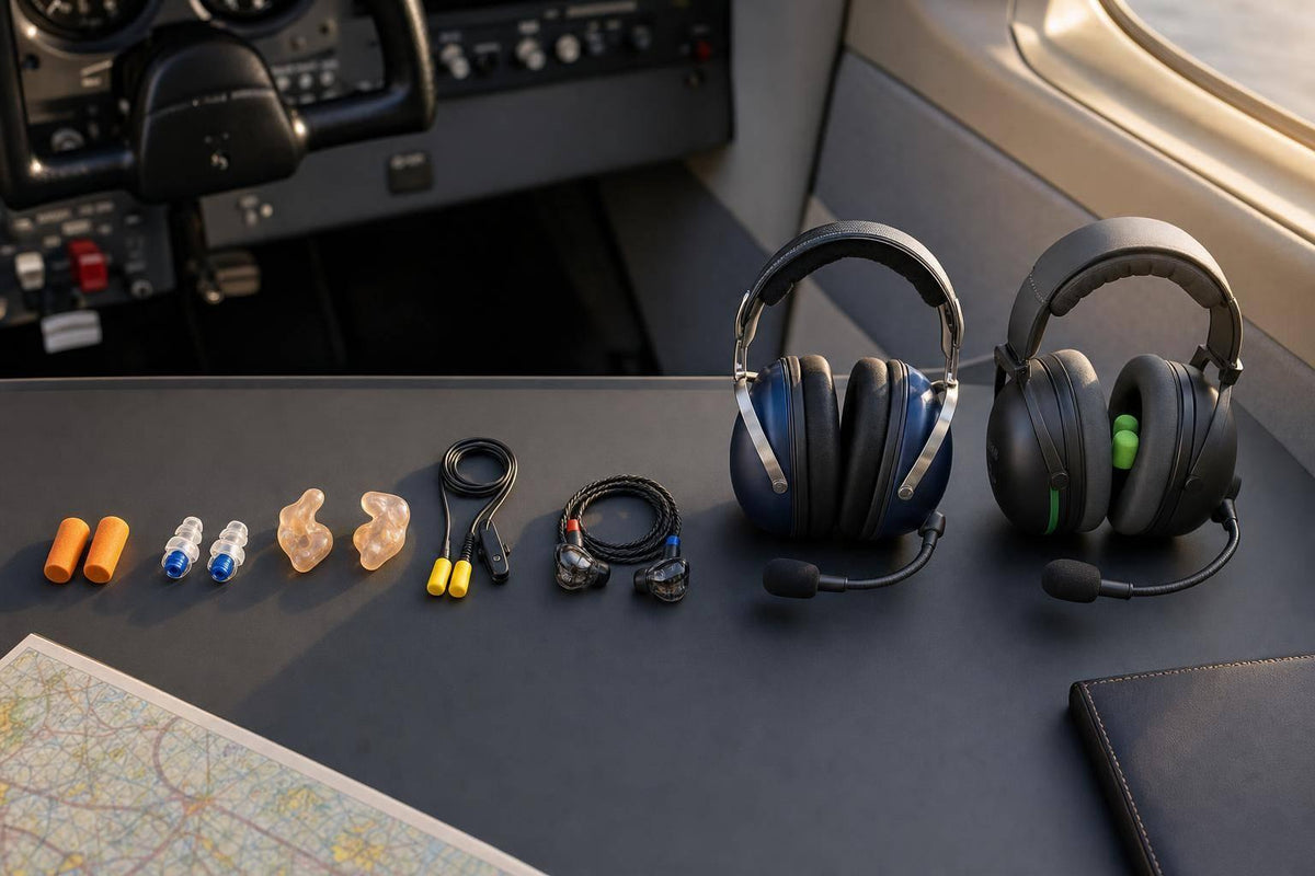 Top 7 Hearing Protection Options for Pilots - ACS Custom