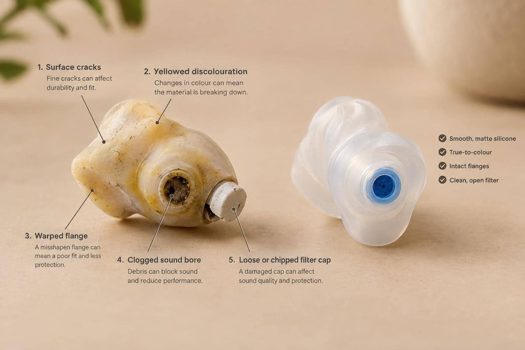 5 Signs Custom Earplugs Are Worn Out - ACS Custom