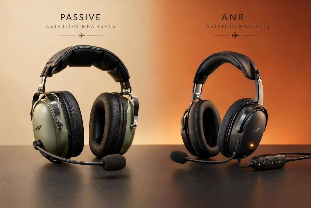 Passive vs ANR Aviation Headsets - ACS Custom